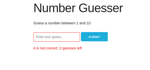 Number Guesser